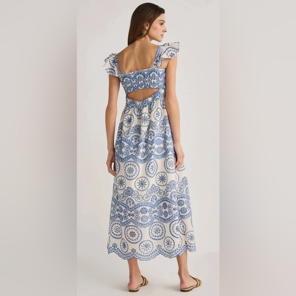 Embroidered Maxi Dress - Picture 3 of 7